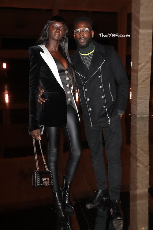 Duckie Thot & Kofi Siriboe BACK TOGETHER At Paris FashionWeek